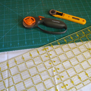 how to use a quilting ruler