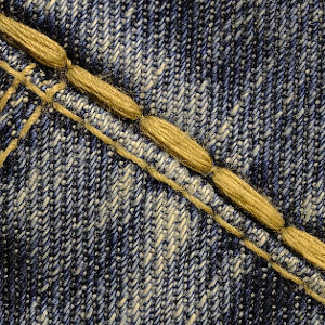 how to sew jeans featured